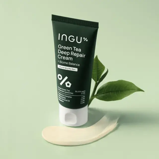 INGU GREEN TEA DEEP REPAIR CREAM